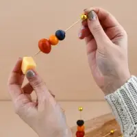 Шпажки для канапе Бусинки 24 шт