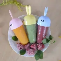 Формы для мороженого Зайки 3 ячейки