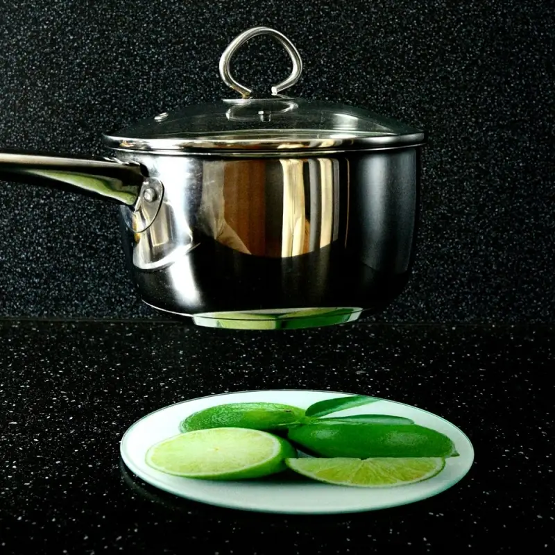 Разделочная доска подставка под горячее Лайм  20см