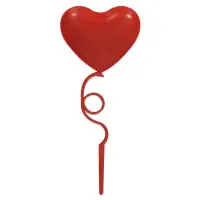 Топпер Сердечки 4шт