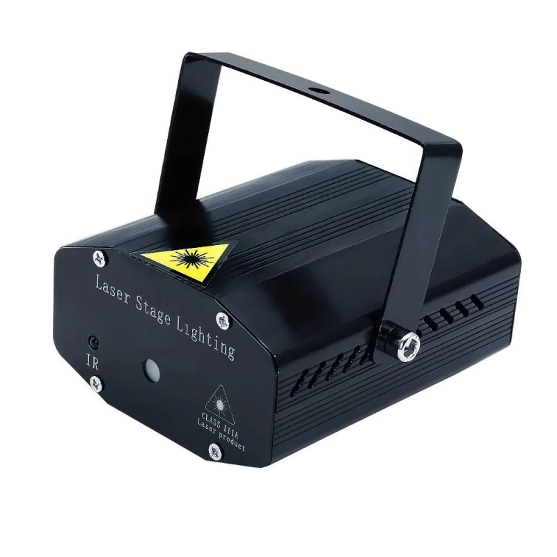 Лазерный проектор для вечеринки светомузыка (цвет в ассортименте)