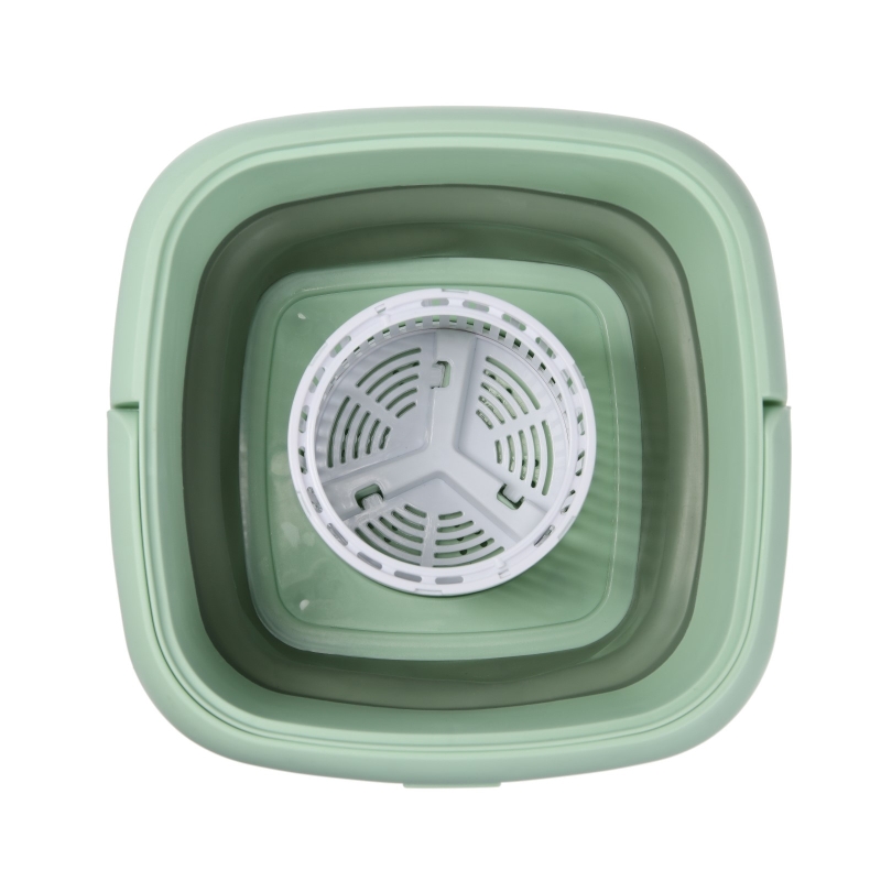 Портативная мини-стиральная машина с ведром 6 л (цвет в ассортименте)