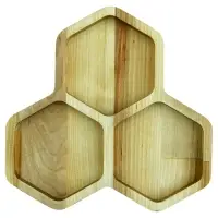 Менажница Соты 3 ячейки