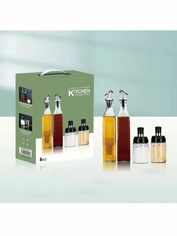Набор баночек и бутылочек для кухни Набор баночек и бутылочек для кухни