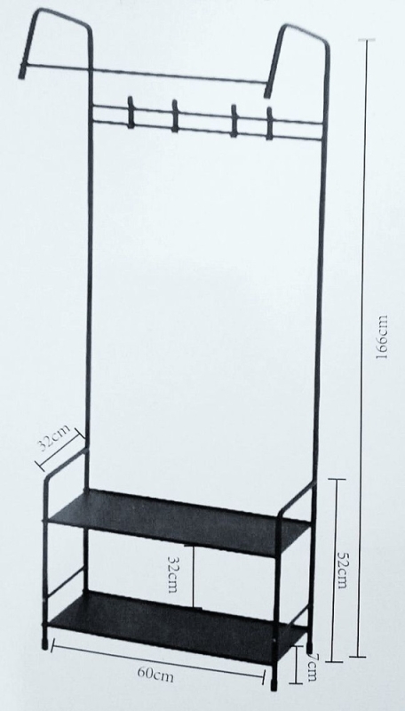 Вешалка напольная (цвет в ассортименте)