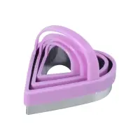 Форма для печенья, набор 3 шт, "Сердечки"