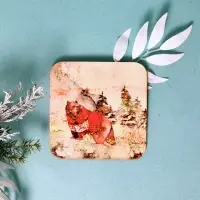 Подставка под горячее С Новым годом! Наилучшего Вашей семье!