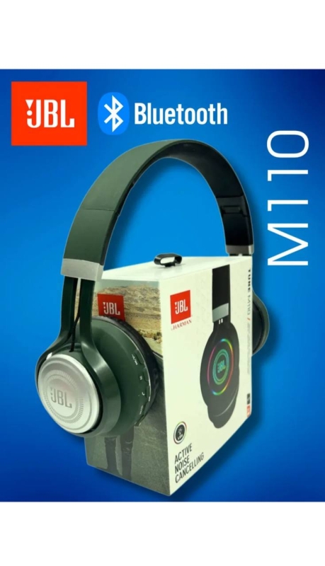 Наушники беспроводные, Bluetooth JBL M110 зеленые