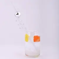 Трубочки для коктейля Шарики 4 шт (ассортимент)