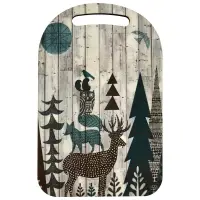 Доска разделочная Зимняя сказка 29х18 см