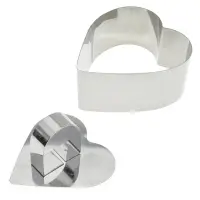 Кулинарная форма "Сердце" с крышкой-прессом