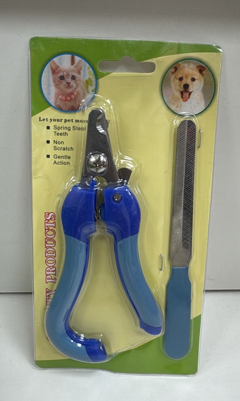 Когтерезка и пилка (цвет в ассортименте)