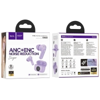 Беспроводные наушники hoco EQ22 фиолетовые