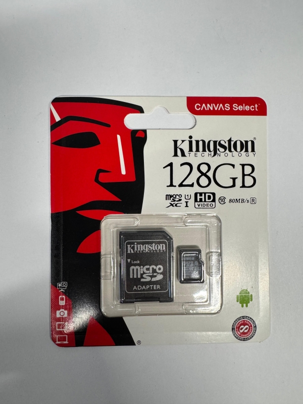 Карта памяти micro SD 128 Гб