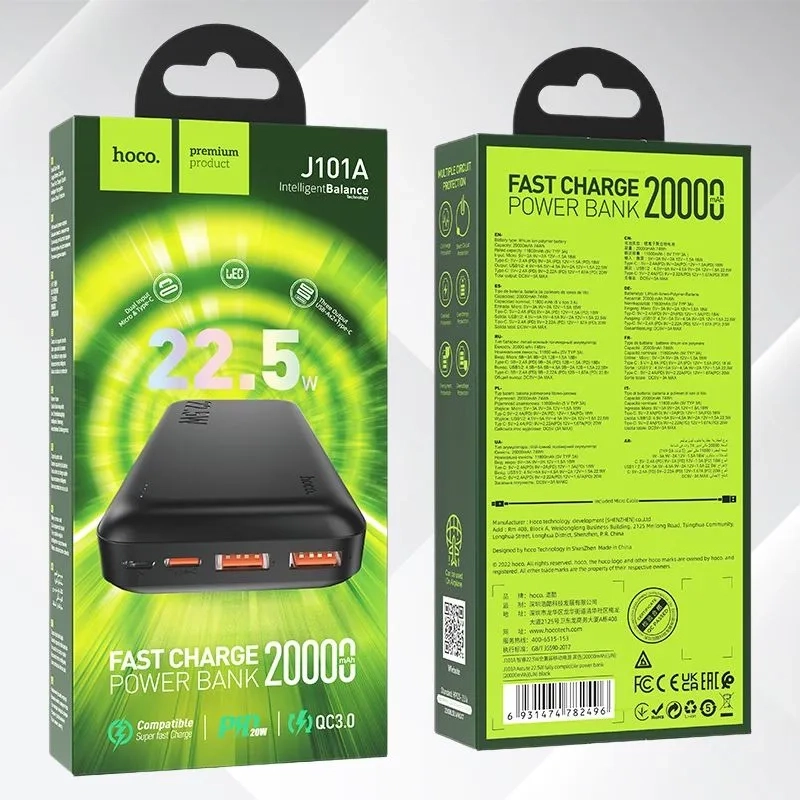 Внешний аккумулятор Hoco J101A