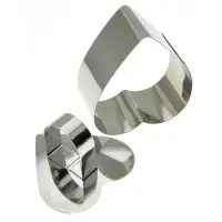 Кулинарная форма "Сердце" с крышкой-прессом