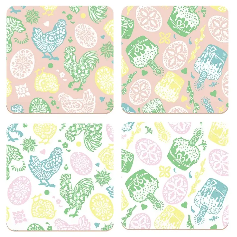 Подставка под горячее Цветная Пасха 14х14 см (ассортимент)