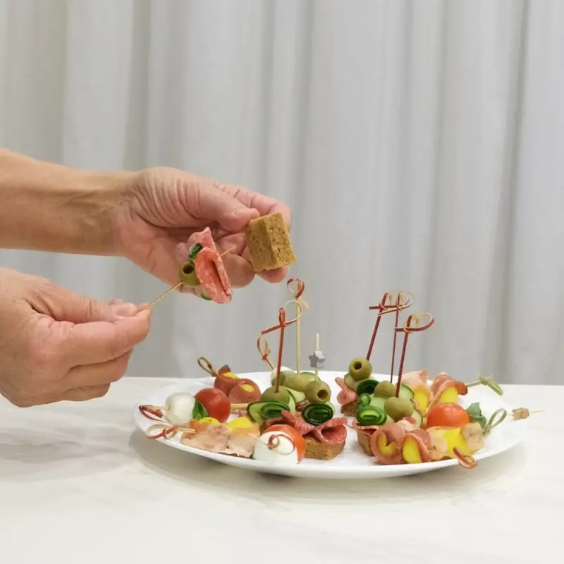 Шпажки для канапе Винтаж 24 шт