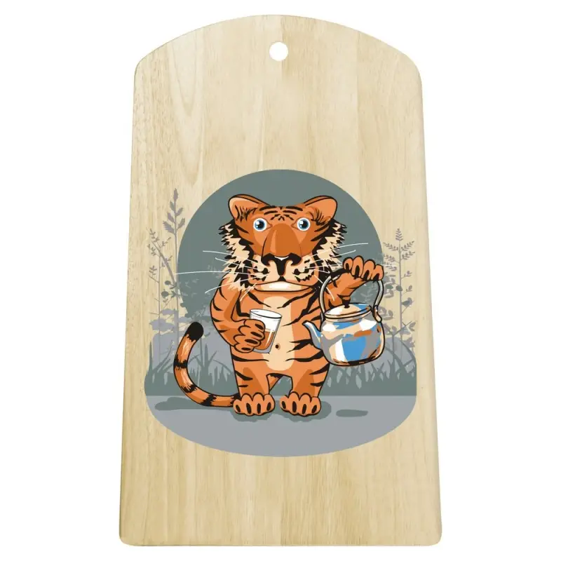 Доска разделочная Тигр Кайфолов 17х29 см (ассортимент)