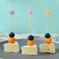 Шпажки для канапе Бабочки 24 шт