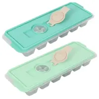 Форма для льда с крышкой и клапаном 12 ячеек (ассортимент)