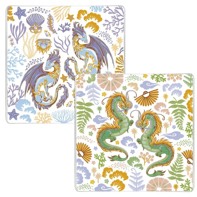 Доска разделочная Дзен Дракон 18х18 см (ассортимент)