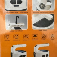 Кемпинговый фонарь с солнечной батареей