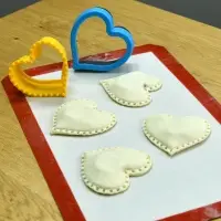 Форма для печенья, набор 2 шт, "Сердечный дуэт"