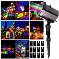 Рождественский светодиодный проектор (цвет в ассортименте)