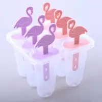 Формы для мороженого Фламинго 6 ячеек