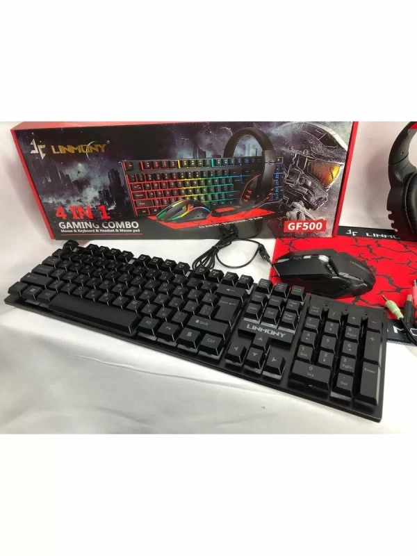 Игровой комплект 4в1 для компьютера Игровой комплект 4в1 для компьютера