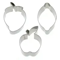 Форма для выпечки "Фрукты", набор 3 шт