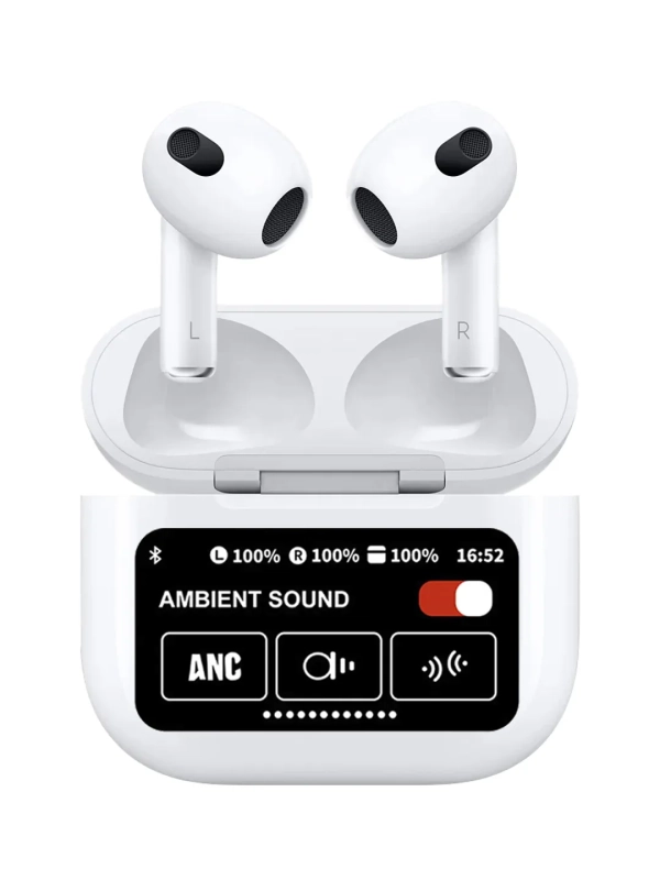 Беспроводные наушники ANC  ENC HiFi с сенсорным экраном и активным шумоподавлением