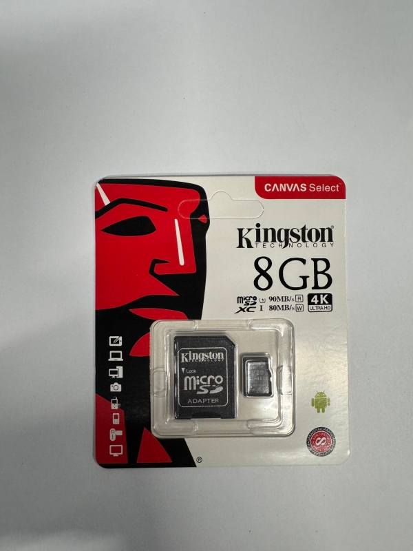 Карта памяти micro SD 8 Гб