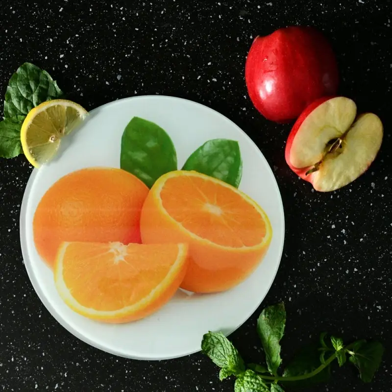 Доска разделочная Апельсин 20см