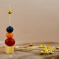 Шпажки для канапе Бусинки 24 шт