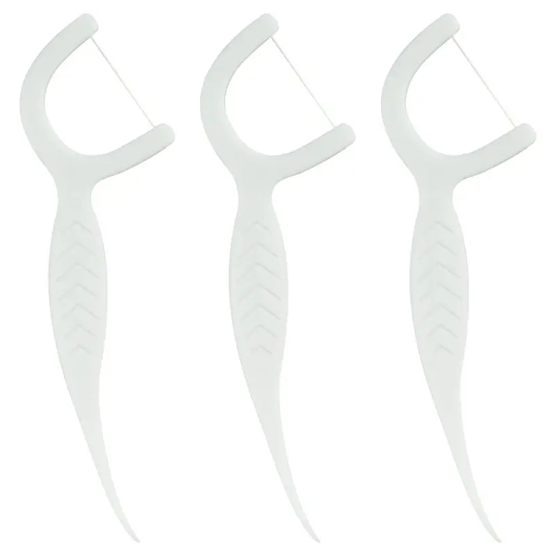 Зубочистки флоссеры с зубной нитью 50 шт