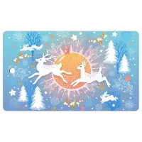 Разделочная доска Волшебный олень 29х17см (ассортимент)