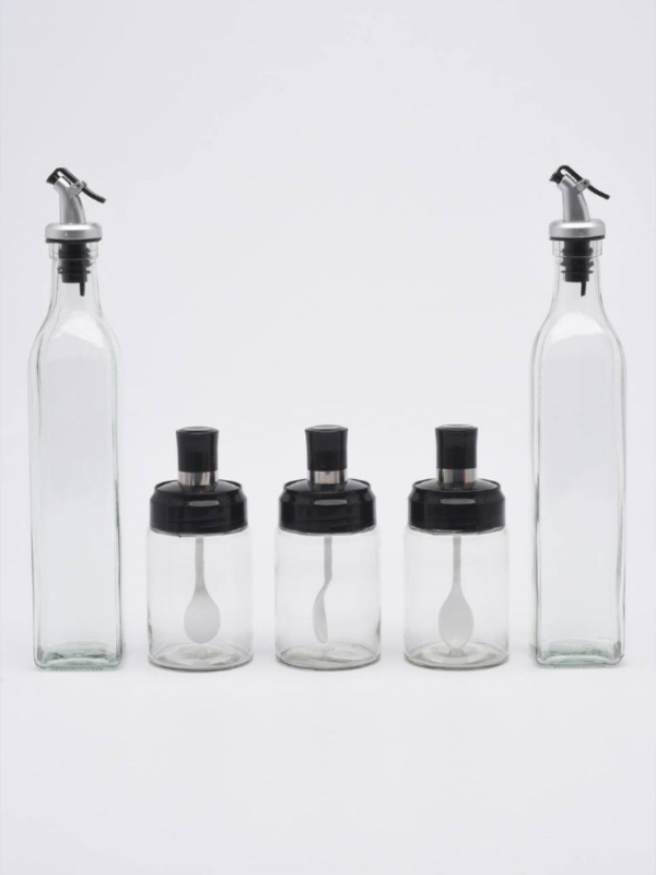 Набор баночек и бутылочек для кухни Набор баночек и бутылочек для кухни