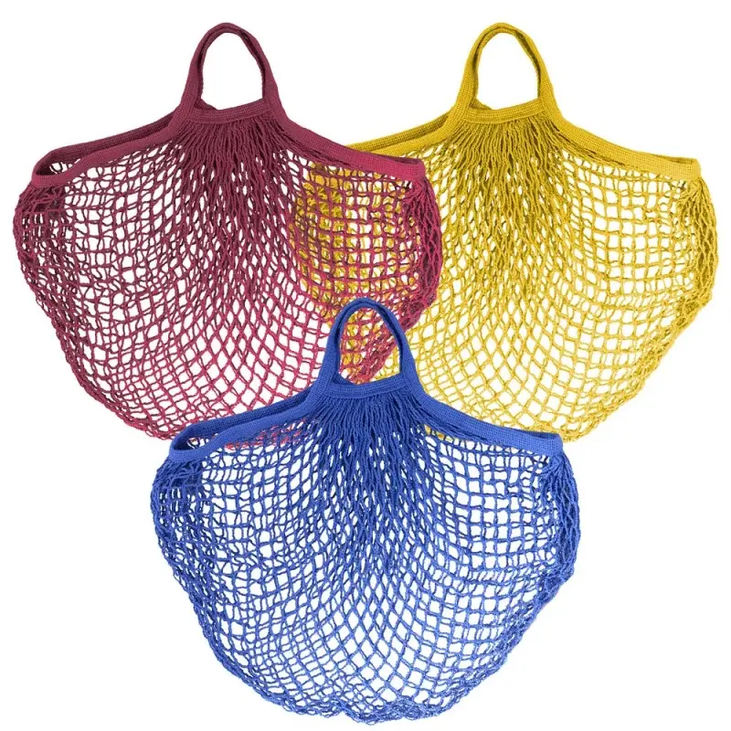 Сумка для покупок с ручками Ретро Авоська Колор 50х45 см (ассортимент)