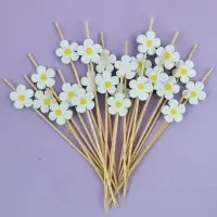 Шпажки для канапе Ромашки 24 шт