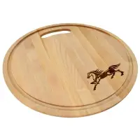 Доска разделочная с желобками Мустанг 28 см