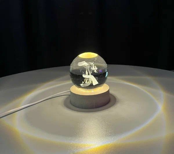 Ночник Светящийся хрустальный шар (в ассортименте)