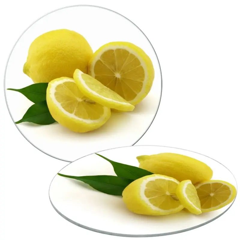 Разделочная доска подставка под горячее Лимон 20см