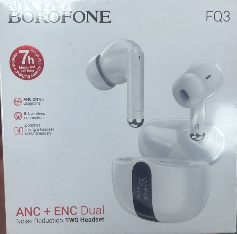 Наушники беспроводные BOROFONE FQ3 Наушники беспроводные BOROFONE FQ3