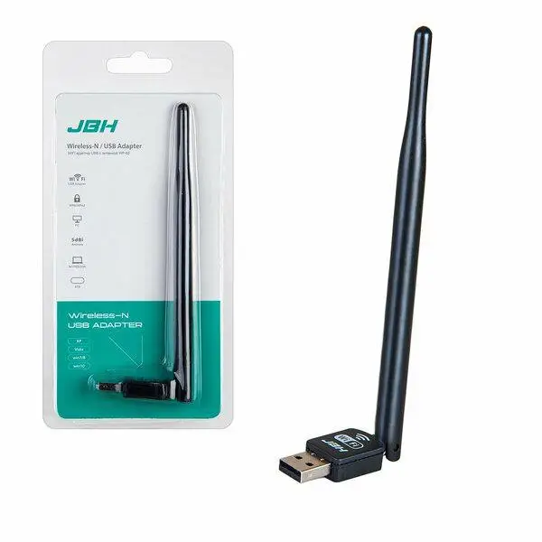 Wi-Fi адаптер USB 2.0 с антенной JBH WP-02