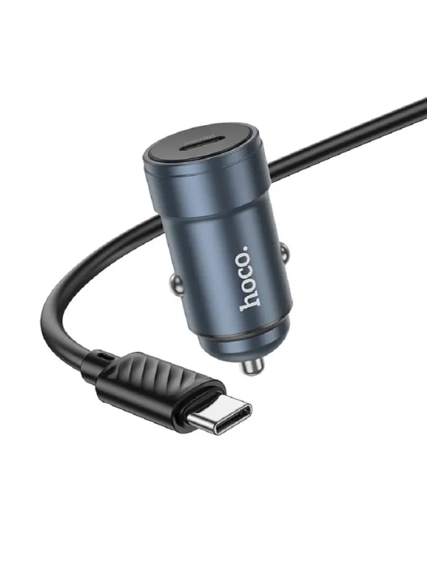 Автомобильное зарядное устройство HOCO Z57 с проводами