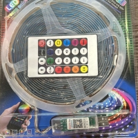 Гирлянда новогодняя на стену умная c пультом 5 метров