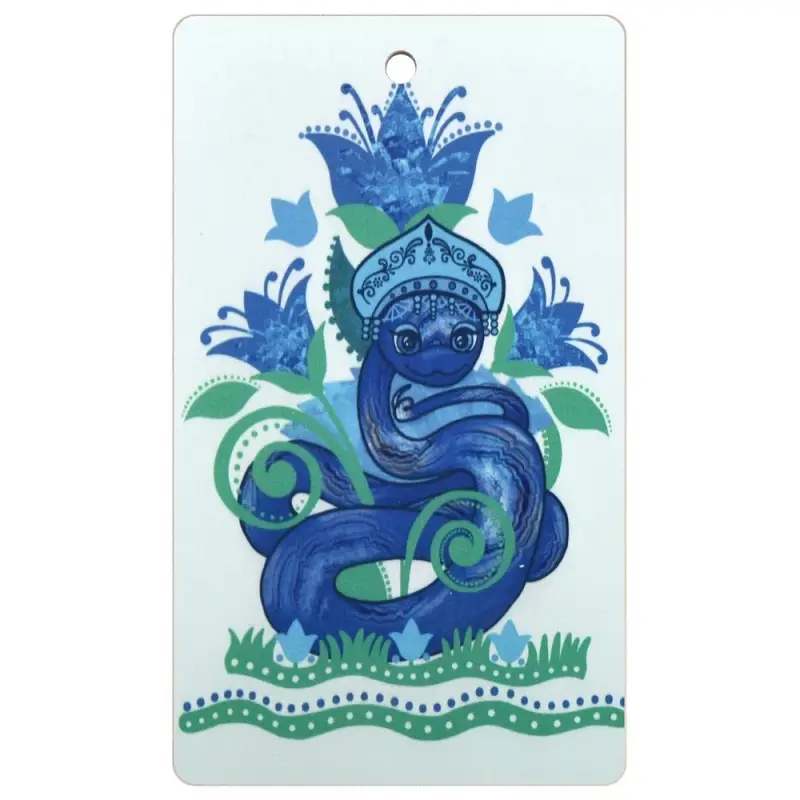 Доска разделочная Змейка Чародейка 29х17 см (ассортимент)