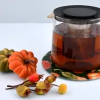 Доска разделочная Подставка под горячее Тыквы 20 см